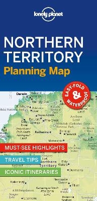 Lonely Planet Northern Territory Planning Map -  Lonely Planet