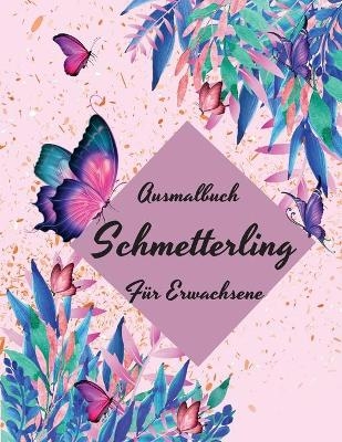 Ausmalbuch Schmetterling für Erwachsene