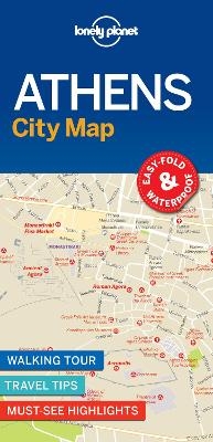 Lonely Planet Athens City Map