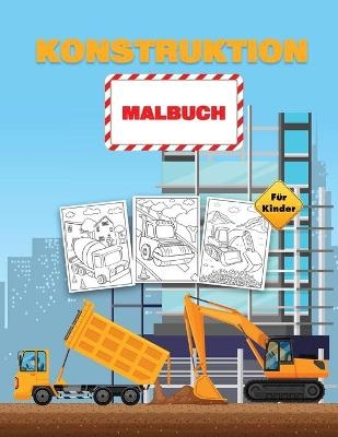 Konstruktion Malbuch für Kinder