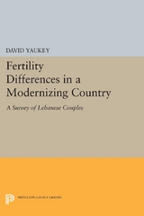 Fertility Differences in a Modernizing Country - David Yaukey
