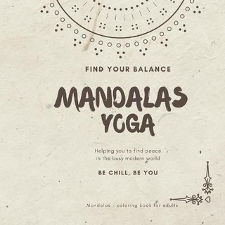 Mandalas coloring book for adults