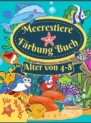 Meerestiere Färbung Buch für Kinder