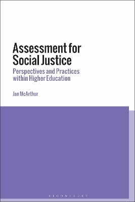 Assessment for Social Justice - Dr Jan McArthur
