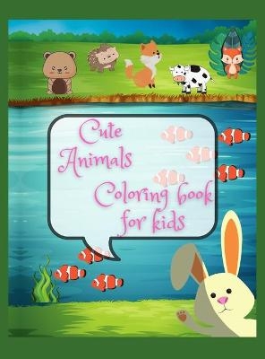 Cute animals coloring book for kids - Melissa Joy Press