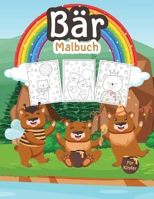 B&auml;r Malbuch f&uuml;r Kinder -  BMillerDE