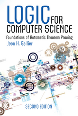 Logic for Computer Science -  Jean H. Gallier