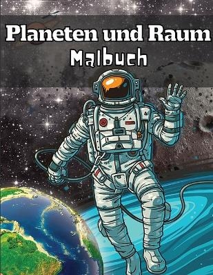 Planeten und Weltraum Malbuch