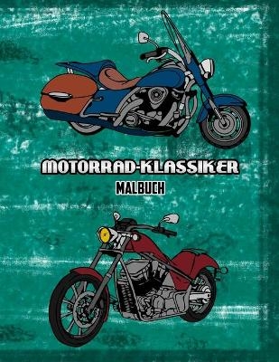 Motorrad-Klassiker Malbuch