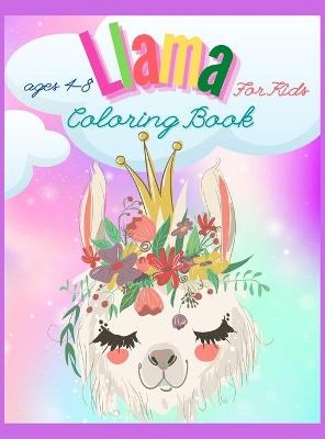 Llama Coloring Book For Kids - Happy Coloring