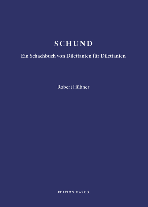 SCHUND - Robert H&uuml;bner