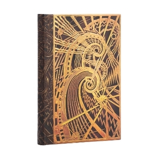 The Chanin Spiral (New York Deco) Mini Lined Hardcover Journal