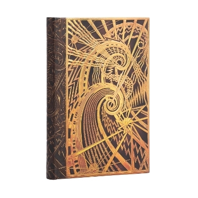 The Chanin Spiral (New York Deco) Mini Lined Hardcover Journal -  Paperblanks