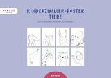 Kinderzimmer Poster - Tiere - Alexandra Sch&ouml;nfeld