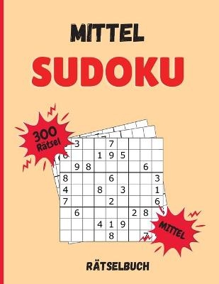 Mittel Sudoku Rätselbuch