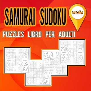 Libro de Sudokus Samurai para Adultos Mediano