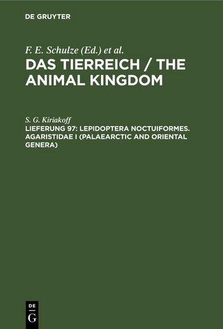 Das Tierreich / The Animal Kingdom / Lepidoptera Noctuiformes. Agaristidae I (Palaearctic and Oriental Genera)