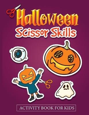 Halloween Scissor Skills Activity Book for Kids