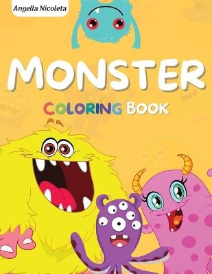 Monster Coloring Book - Angella Nicoleta
