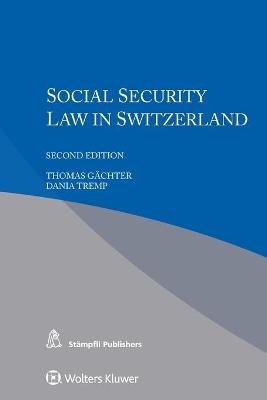 Social Security Law in Switzerland