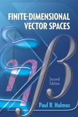 Finite-Dimensional Vector Spaces -  Paul R. Halmos