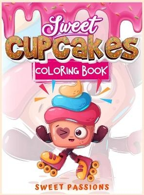 Sweet Cupcakes Coloring book for adults
