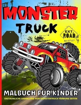 Monstertruck-Malbuch F&uuml;r Kinder Von 4-8 Jahren - Darien Faraday Adan