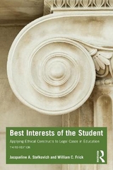 Best Interests of the Student - Stefkovich, Jacqueline A.; Frick, William C.