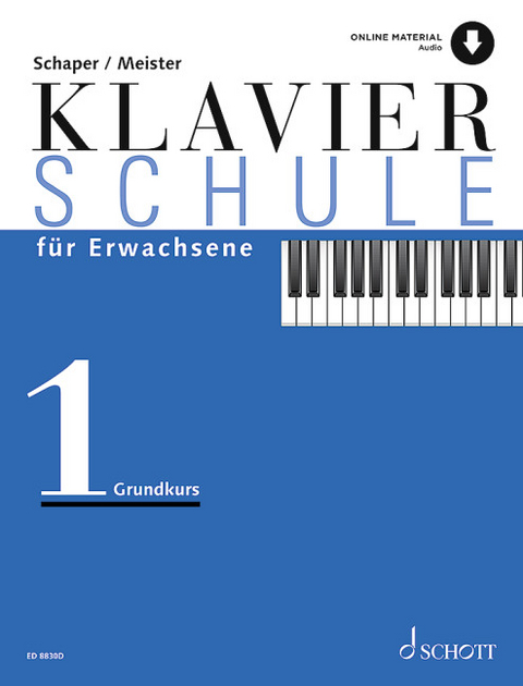 Klavierschule für Erwachsene - Konrad Meister, Heinz-Christian Schaper