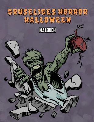 Gruseliges Horror Halloween Malbuch -  Osam Colors
