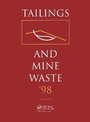 Tailings and Mine Waste 1998 - 