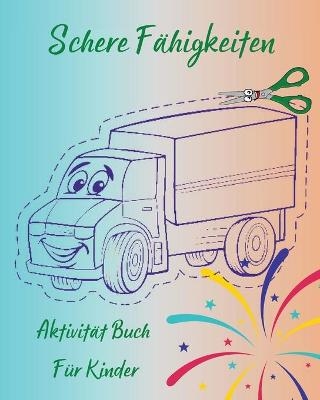 Schere Fähigkeiten - Aktivität Buch Für Kinder