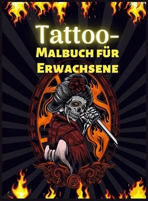 Tattoo-Malbuch für Erwachsene