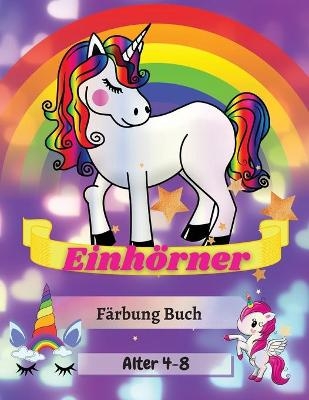 Einh&ouml;rner F&auml;rbung Buch Alter 4-8 - Adil Daisy