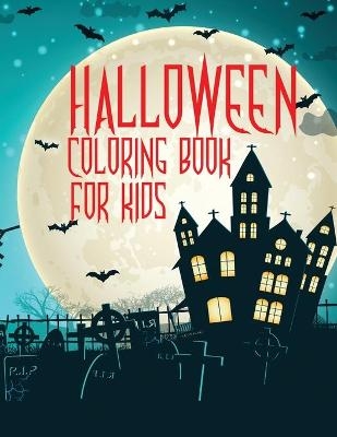 Halloween coloring book for kids