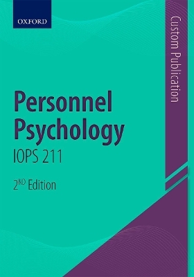 Personnel Psychology: IOPS 211