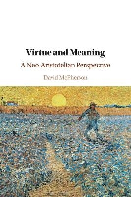 Virtue and Meaning - David McPherson