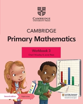 Cambridge Primary Mathematics Workbook 3 with Digital Access (1 Year) - Cherri Moseley, Janet Rees