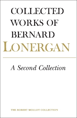 A Second Collection - Bernard Lonergan