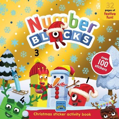 Numberblocks Christmas Sticker Activity Book -  Numberblocks