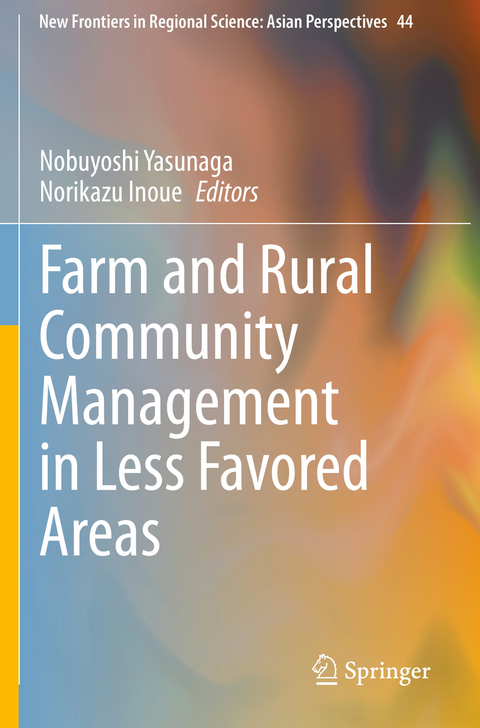 Farm and Rural Community Management in Less Favored Areas - 