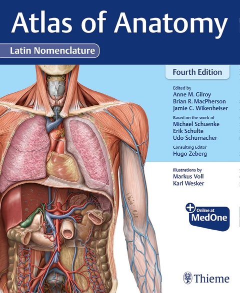 Atlas of Anatomy, Latin Nomenclature - Anne M. Gilroy, Brian R MacPherson, Jamie Wikenheiser, Michael Schuenke, Erik Schulte, Udo Schumacher