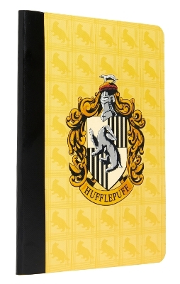 Harry Potter: Hufflepuff Notebook and Page Clip Set -  Insight Editions