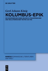 Kolumbus-Epik - Gerd Johann K&ouml;nig
