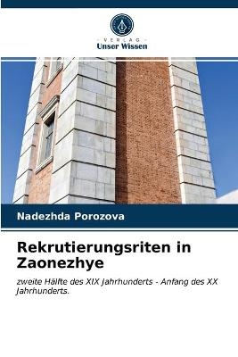 Rekrutierungsriten in Zaonezhye
