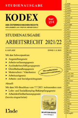 KODEX Studienausgabe Arbeitsrecht 2021/22 - Ercher-Lederer, Gerda; Stech, Edda; Doralt, Werner